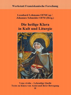 cover image of Die heilige Klara in Kult und Liturgie